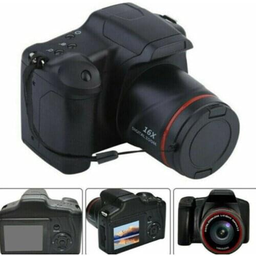 2.4'' TFT LCD Screen HD 16MP 1080P Digital Camera Portable Long Zoom Anti-shake Camera Digital Fixed Lens Camcorder Accessories