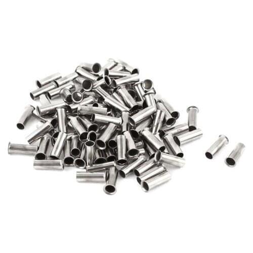 100pcs/lot EN6018 Bootlace cooper Ferrules kit set Wire Copper Crimp Connector Insulated Cord Pin End Terminal