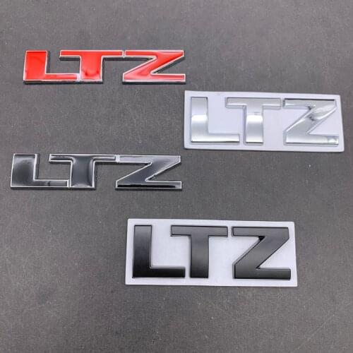 3D Car Sticker LTZ Logo Emblem Badge Decals for Chevrolet Silverado Cruze Lacetti Captiva Epica Spark Aveo Orlando Malibu Sail