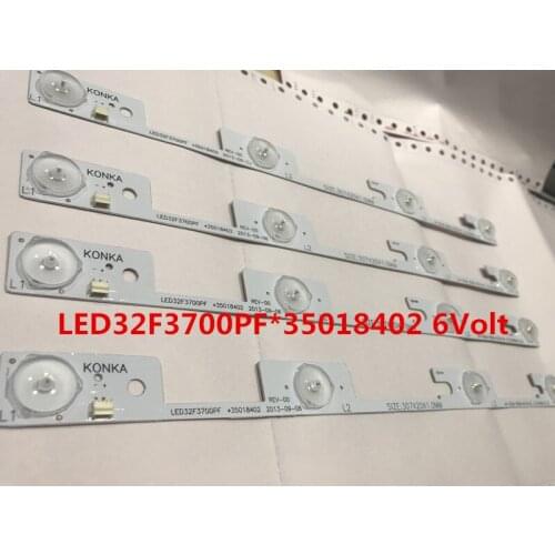 40PCS/LOT new and original for Konka LED32F3700PF light bar,35018402 backlight lamp LED strip 6v