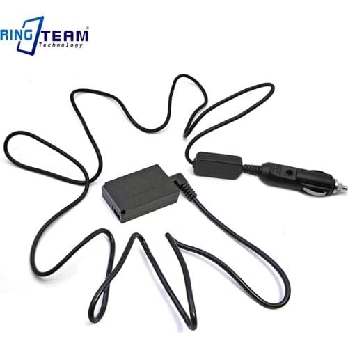 DC Car Adapter CA PS700 with ACK-E12 DR-E12 LP-E12 Battery Coupler for Canon Cameras EOS-M EOS M M2 M10 and M50