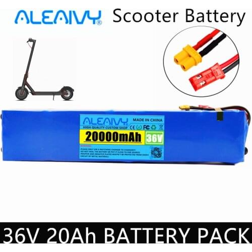 36v 20ah Rechargeable Battery for M365 Scooter 36V 20Ah e-bike Battery Pack with Built-in BMS 250W 350W 600W Extended Battery
