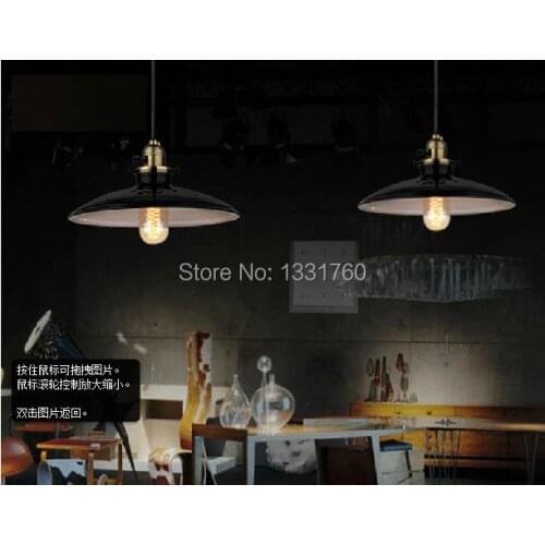American Country style lighting Vintage FILAMENT PENDANT LIGHTING little umbrella RH pendant lamp LOFT Pendant Lamps