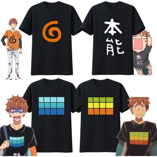 Anime Unisex Women Men T-Shirt Kanojo Okarishimasu Kinoshita Kazuya Tee Cosplay Cotton