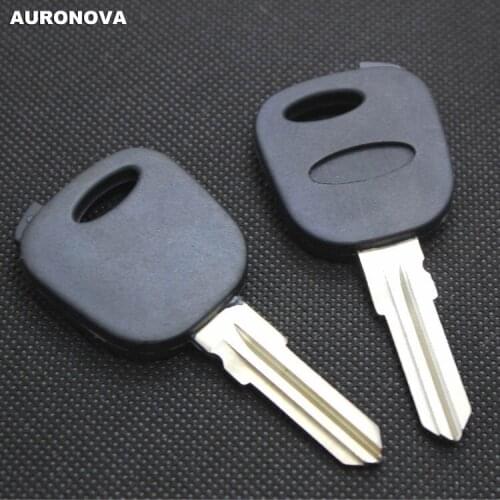 AURONOVA New Replace Original Key Shell for Ford Transponder Chips Car Key Case With Uncut Blade