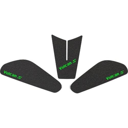 Motorcycle side fuel tank pad For KAWASAKI Vulcan S 650 leather sticker side pad