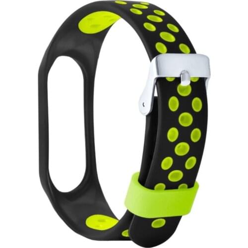 Bracelet For Xiao-mi Band 6/5 Sport Strap Watch Silicone Wrist Smart Accessories 448F