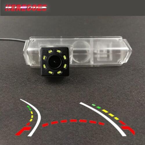 For Mitsubishi Pajero Sport Grandis Challenger Nativa HD Wireless Car CCD Rear Camera Fisheye 12 led dynamic Night Vision frame