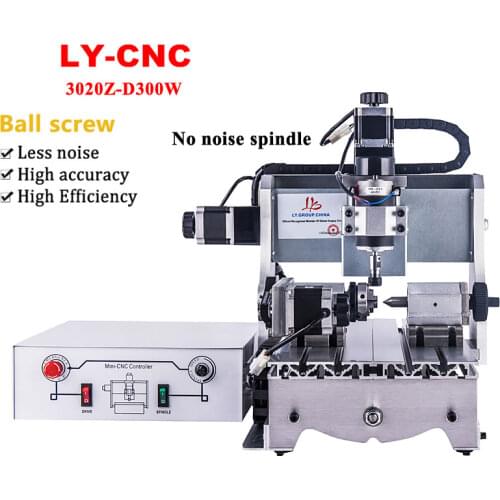 DIY 3020 cnc engraving milling router machines 3axis 4axis 300w pro shipping to eu ru cnc frame 3020 for woodworking engraver