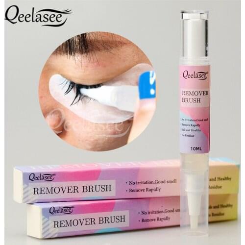Qeelasee New Arrival 5ml/10ml Remover Brush Pen for Eyelash Extension Glue Fast Removing Eyelash Extensions Makeup Tools