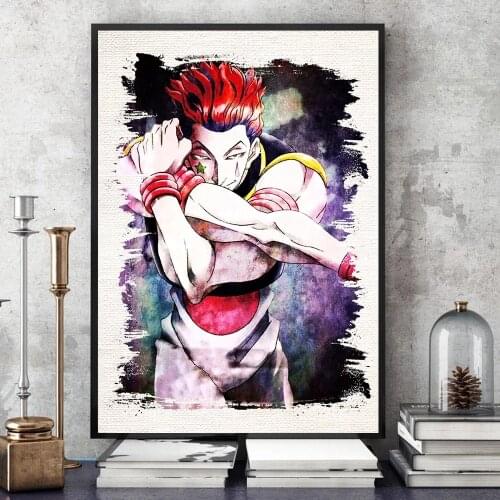 Modular Hunter X Hunter Pictures Modern Wall Art Hisoka Canvas Painting Home Decoration For Bedroom HD Prints Anime Poster Frame
