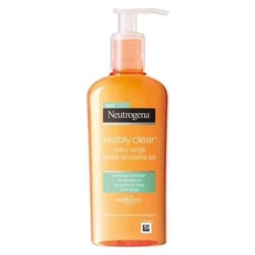 Neutrogena visible clear anti-acne daily cleanser gel 200 ml