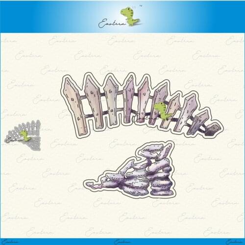 Fence Cutting Dies new 2020 Metal mould dies Scrapbooking Paper Making Craft die Matching color paper dies die cuts