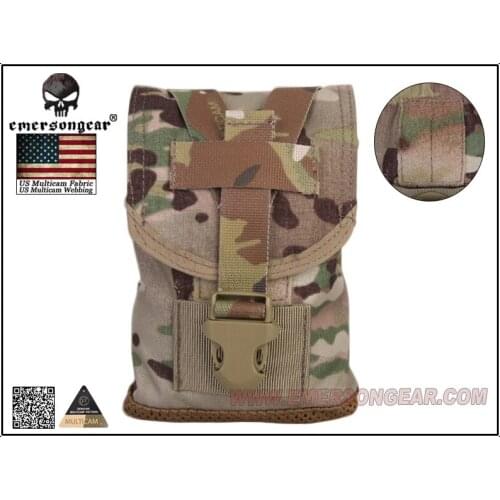 Emersongear MLCS Canteen Pouch With Protective Insert Airsoft Edc Gear Molle Military Tactical Gear EM6039