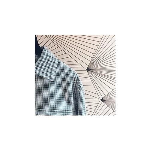 Loose Retro Casual Jacket 2019 Spring And Summer Weaving Collar Coat