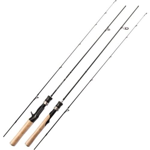 UL Power 1.68m 1.8m 1.98m 2.1m Carbon Fishing Rod Spinning Casting Lure Rod Lure Wt:1-7g ​line Wt:1-5LB Carp Fishing Tackle