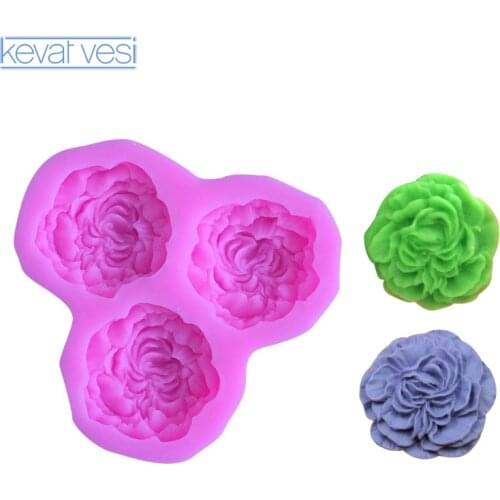 3D Fondant Cake Mold Diy Handmade Chocolate Mold Soft Silicone Mold Cake Decorating Tools Baking Tools Kitchen Accessories