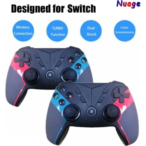 Wireless Game Controller For Switch Pro/PC Gamepad With Joystick Support Vibration Function Bluetooth-Compatible Gamepad Joypad