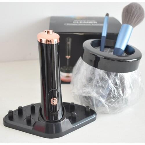 Fast Electric Makeup Brush Cleaner Dryer Battery Makeup Brushes Wash Cleanser Professional Cleaning Machine Tool Convenient