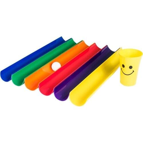 Kids Outdoor U-channel Transmit Balls Funny team cooperation Games School Activity Training Toys Children Pupil Sports Meet toy