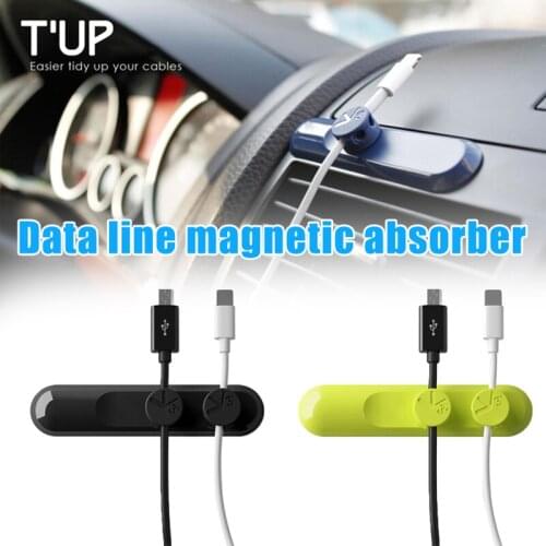 Magnetic Cable Organizer Desktop Cord Management Multipurpose Magnetic Cable Clips for Cell Phone Cable Electrical Cable H-best