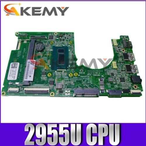 Original Laptop motherboard For DELL Inspiron 11 3137 Mainboard CN-0WVG6X 0WVG6X DA0ZM3MB8D0 SR1DU 2955U
