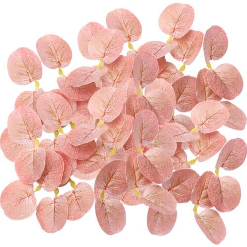 Set Of 50 Artificial Leaves Plant DIY Party Bouquet Making Garden Decor