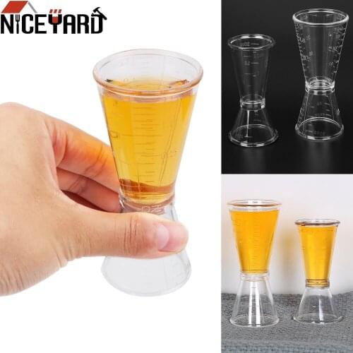 Short Drink Measurement For Home Bar Party Useful Cocktail Shaker Jigger Measuring Cup Cocktail Measure Cup Bar Accessories