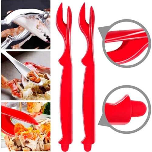 Professional Seafood Crackers Picks Tool for Lobster Crab Crawfish Prawns Shrimp Easy Opener Shellfish Sheller Knife Home Gadget