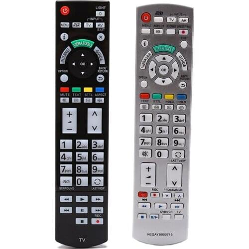 Replacement Remote Control for Panasonic N2QAYB000715 N2QAYB000430 LED 3D TV