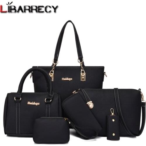 High Quality Leather Fashion Wallet Composite Bags Design Ladies Shoulder Bag Letter Solid Color Luxury Women Handbags Bolsos