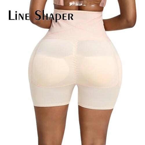 Women High Waist Body Shaper Butt Lifter Firm Control Shapewear Boyshorts