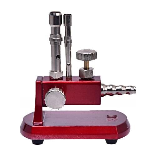 1pc High Quality Dental Lab Adjustable Rotatable Natural Double Tube Gas Light Micro Bunsen Burner Gas Propane Light Dental Tool