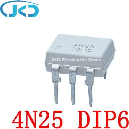 10pcs/lot EL4N25 4N25 DIP-6 In Stock New and Original