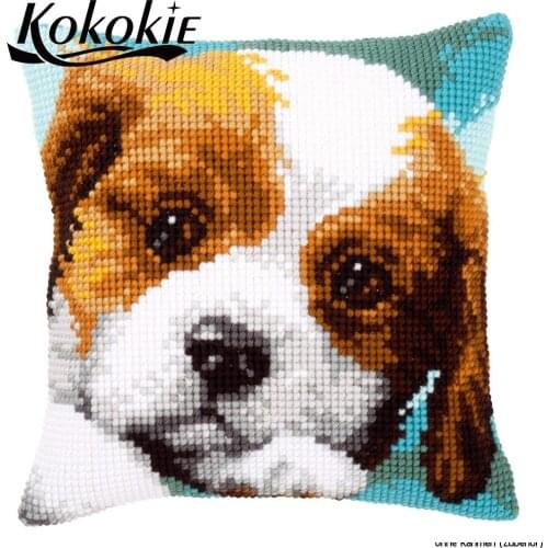 Handmade 3d Embroidered mats Needlework kits cartoon throw pillow case DIY cushion mat cross stitch pillow kits 3d mat sets