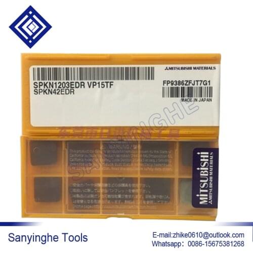 50pcs/lots SPKN1203EDR VP15TF / SPKN1203EDR US735 CNC Carbide Turning Inserts