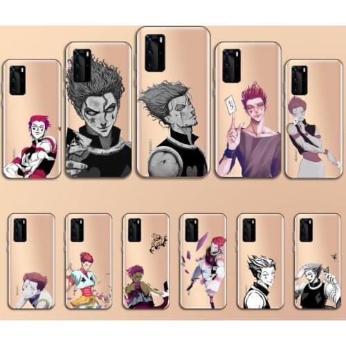 Hisoka hunter x hunter Phone Case Transparent for Huawei P20 P30 P40 honor 8 10i P smart 2019 Samsung A71 A21S S10 20 plus