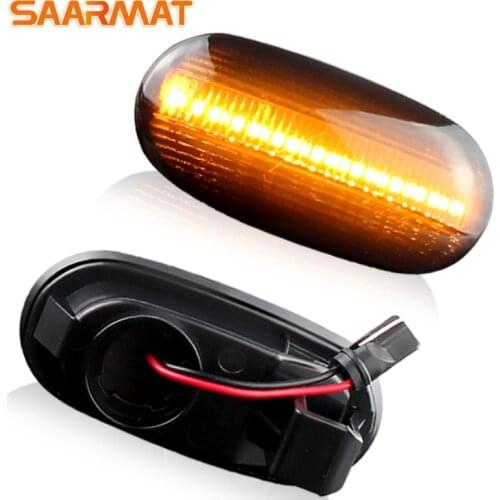 Dynamic Turn Signal Light mudguard indicator light For Mitsubishi Pajero Mirag Legnum Gelent 1998-2005 Repeater Indicator Light