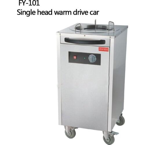 Single-head Stainless Steel Electric Plate Warmer Cart Commercial Hotel insulation plate