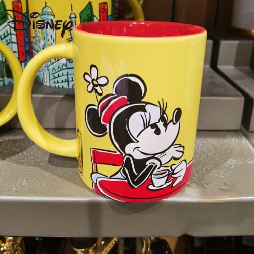Disney cartoon Mickey series mug large capacity coffee mug heatproof milk mug gift mug ceramic mug mugs coffee cups