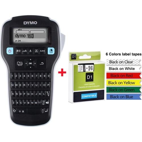 DYMO LM160 label maker machine for Dymo D1 12mm 45013 40913 Label Tape hand-held portable label printer LMR-160 stickers printer