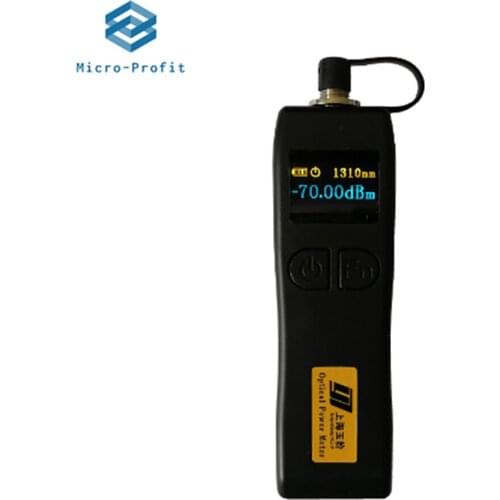 Mini Fiber Optical Power Meter Visual Fault Locator FTTH Fiber Optic Tool Kit -70 ~+6dBm and 5km 1MW Fiber Optic Tes
