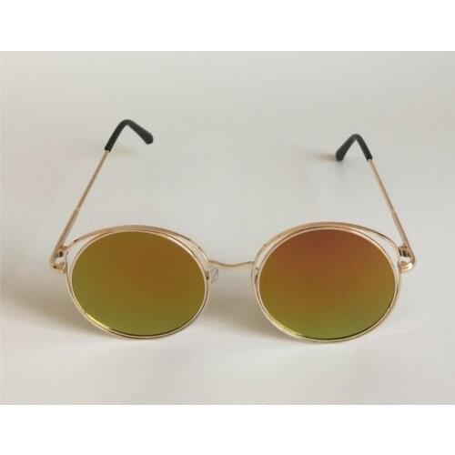 Fashion Women & Men Oversize Frame Sunglasses Round Sun Glasses Anti-UV Spectacles Eyeglasses Goggle Eyewear for Shopping Drivin