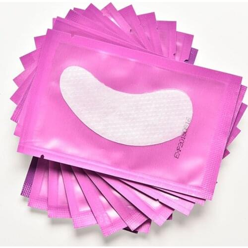 1 Pairs Delicate Eyelashes Pads Gel Patch Eye Pads Lint Free Lashes Extension Mask Eyepads Wome Make Up Cosmetic Beauty Tools