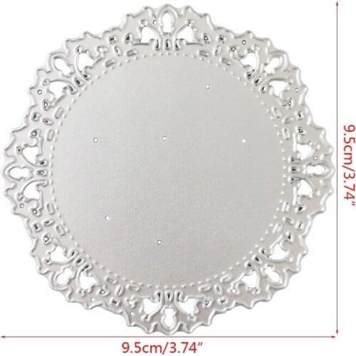 Hollow Lace Metal Cutting Dies Stencil Scrapbooking DIY Album Stamp Paper Card Embossing Decoration GXMA