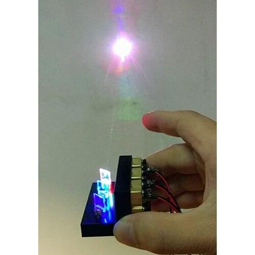 7 color 2000mW RGB White laser portable cute RGB laser 7 Color RGB laser 2W for Lab