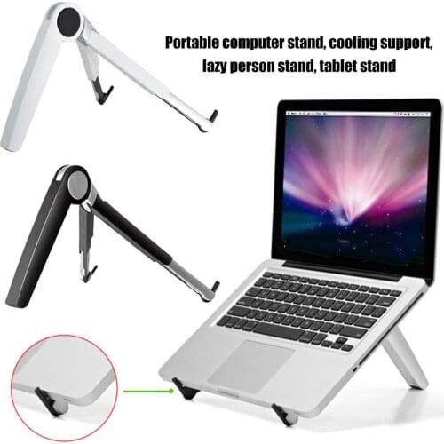 Portable Folding Laptop Notebook Tablet Holder Stand Mount Screen Riser Bracket Tablet Holder For Macbook
