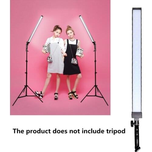 GSKAIWEN H-600 LED Video Light Handheld Lamp LED Photographic Studio Lighting 5600K Adjustable Brightness (Not Include Tripod)
