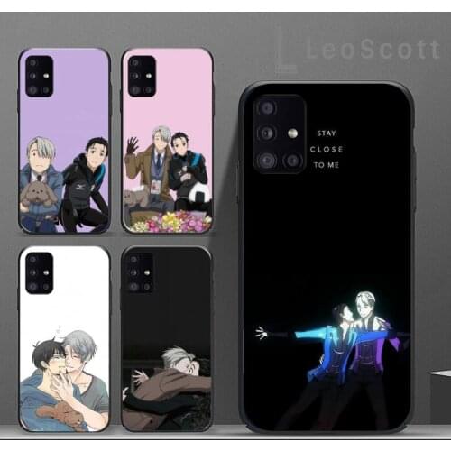Yuri on ice Phone Case For Samsung A40 A31 A50 A51 A71 A20E A20S S8 S9 S10 S20 Plus note 20 ultra
