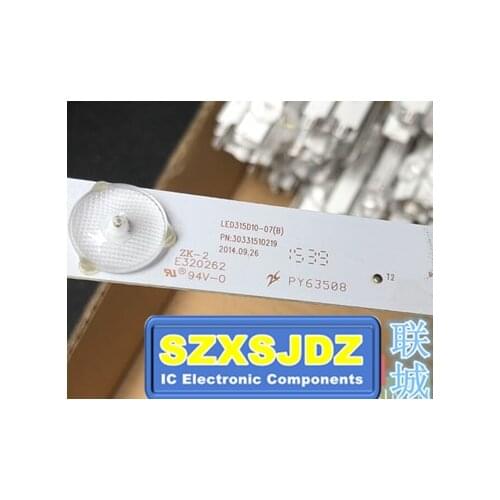 6Pieces LED Backlight Strip for 32PAL535 LE32B310N LED315D10-07 (B) 30331510219 LED315D10-ZC14-07 (A) 30331510213 10 LEDs 635mm